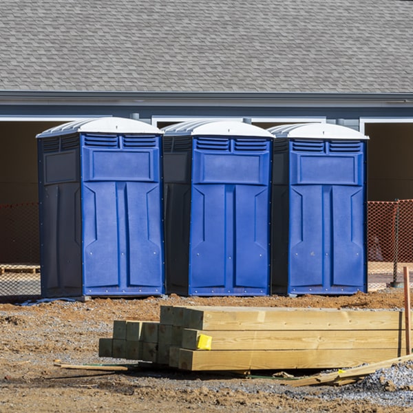 do you offer hand sanitizer dispensers inside the porta potties in Dewey Arizona